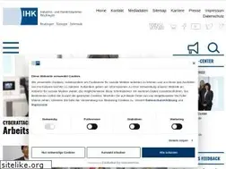Sites similar to reutlingen.ihk.de