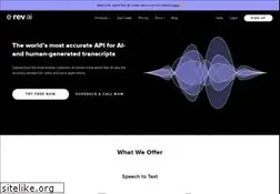 Sites similar to rev.ai