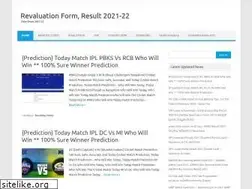 Sites similar to revaluation.net.in
