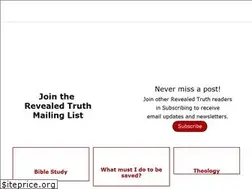 Sites similar to revealedtruth.com