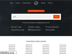 Sites similar to revealphoneowner.com