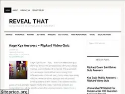 Sites similar to revealthat.com