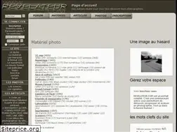 Sites similar to revelateur.com