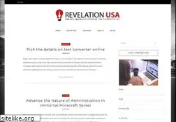 Sites similar to revelation-usa.net