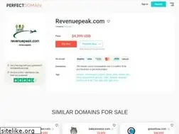 Sites similar to revenuepeak.com
