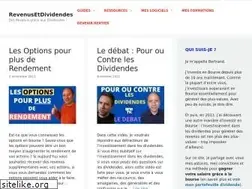 Sites similar to revenusetdividendes.com