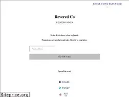 Sites similar to revered.co
