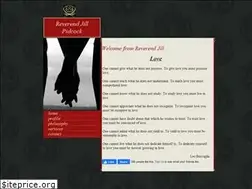 Sites similar to reverendjillpidcock.com