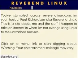 Sites similar to reverendlinux.com