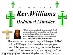 Sites similar to reverendwilliams.com
