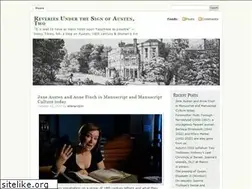 Sites similar to reveriesunderthesignofausten.wordpress.com