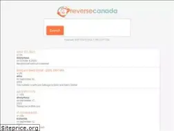Sites similar to reversecanada.com