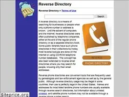 Sites similar to reversedirectory.us