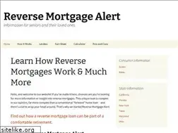 Sites similar to reversemortgagealert.org