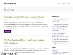 Sites similar to review2sound.com
