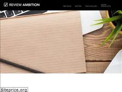 Sites similar to reviewambition.com