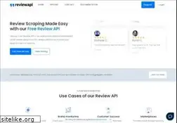 Sites similar to reviewapi.io