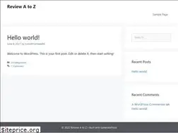 Sites similar to reviewatoz.com