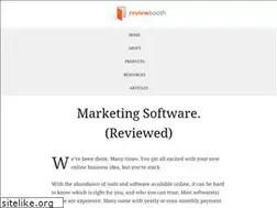 Sites similar to reviewbooth.com