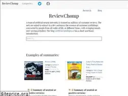 Sites similar to reviewchomp.com