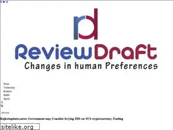 Sites similar to reviewdraft.com