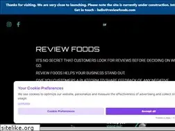 Sites similar to reviewfoods.com