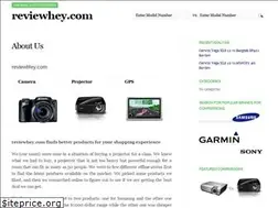 Sites similar to reviewhey.com