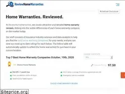 Sites similar to reviewhomewarranties.com