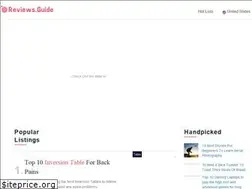 Sites similar to reviews.guide
