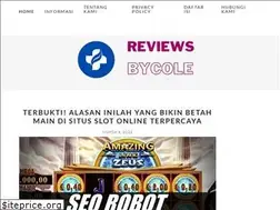 Sites similar to reviewsbycole.com