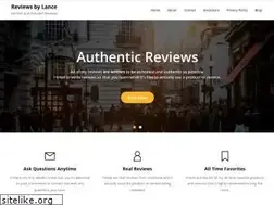 Sites similar to reviewsbylance.com