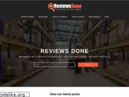 Sites similar to reviewsdone.com
