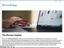 Sites similar to reviewseeker.com