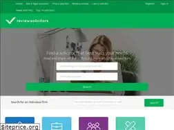 Sites similar to reviewsolicitors.co.uk