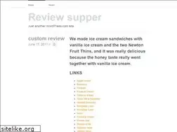 Sites similar to reviewsupper.wordpress.com