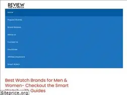 Sites similar to reviewthewatch.com