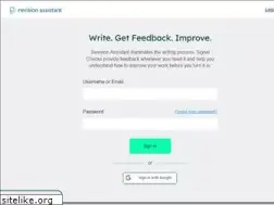 Sites similar to revisionassistant.com