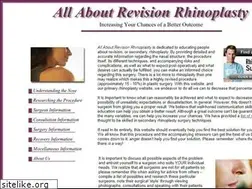 Sites similar to revisionrhinoplasty.net