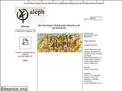 Sites similar to revistaaleph.com.co
