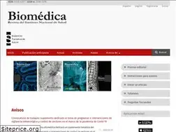 Sites similar to revistabiomedica.org