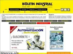 Sites similar to revistaboletinindustrial.com