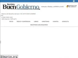 Sites similar to revistabuengobierno.org