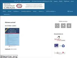 Sites similar to revistacirugia.org