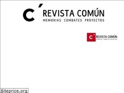 Sites similar to revistacomun.com