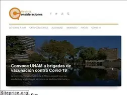 Sites similar to revistaconsideraciones.com