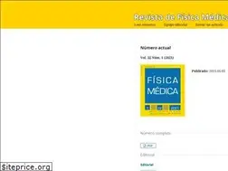 Sites similar to revistadefisicamedica.es