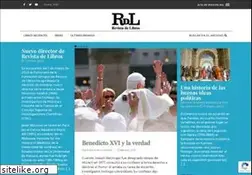 Sites similar to revistadelibros.com