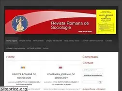 Sites similar to revistadesociologie.ro