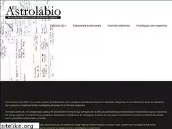 Sites similar to revistaelastrolabio.com