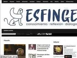 Sites similar to revistaesfinge.com